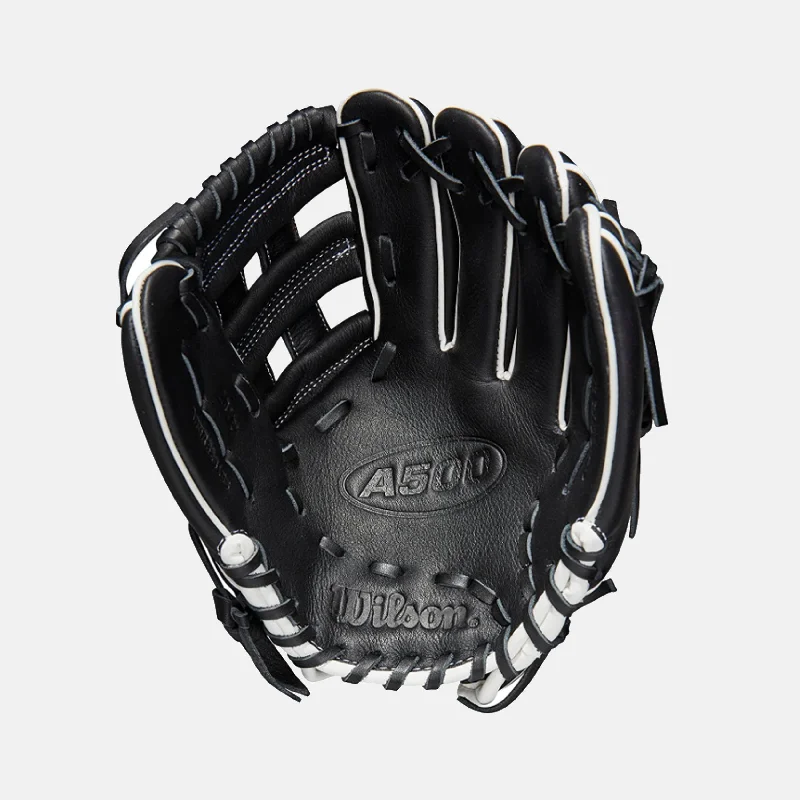 Padded Baseball Glove-Wilson A500 10.5" Baseball Glove, Right Hand Thrower