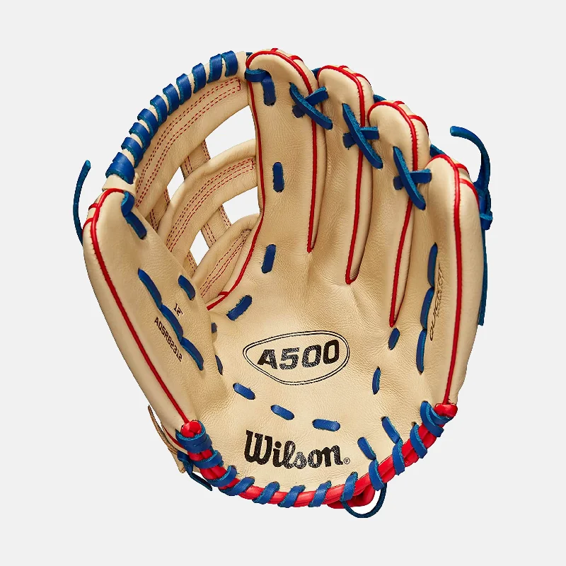 Heavy-Duty Baseball Glove-Wilson 2023 A500 Youth Baseball Glove, Left Hand Thrower