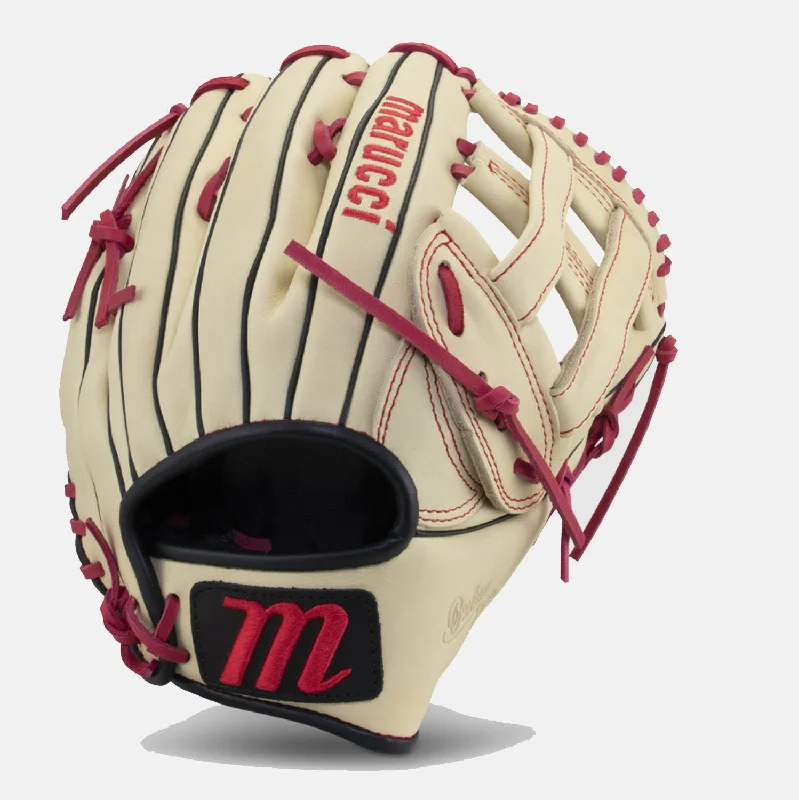 Shortstop Baseball Glove-Oxbow M Type 12.5" H-Web Fielders Glove, Right Hand Thrower