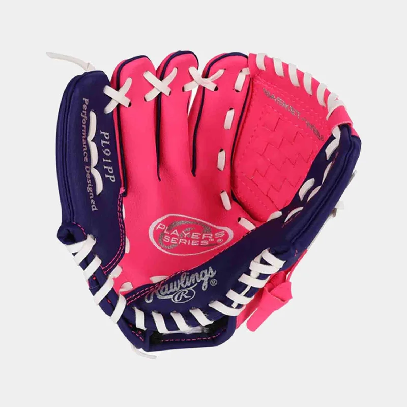 Sweat-Resistant Baseball Glove-Player Series Youth T-Ball Glove W/Ball