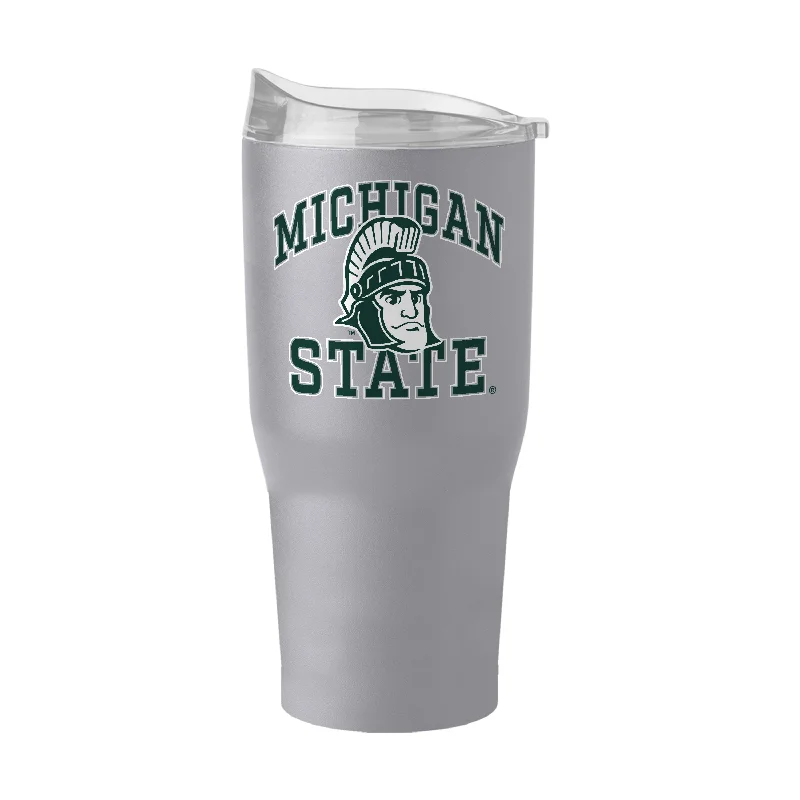 Soccer Club Team Mug-Michigan State 30oz Athletic Powder Coat Tumbler