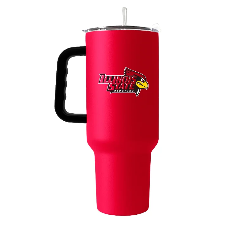 Goal Scorer Team Mug-Illinois State 40oz Flipside Powder Coat Tumbler