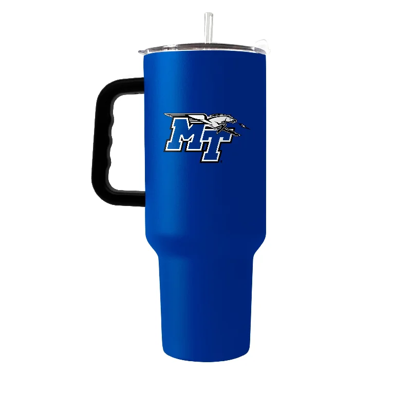 Die-Hard Team Mug-MTSU 40oz Flipside Powder Coat Tumbler