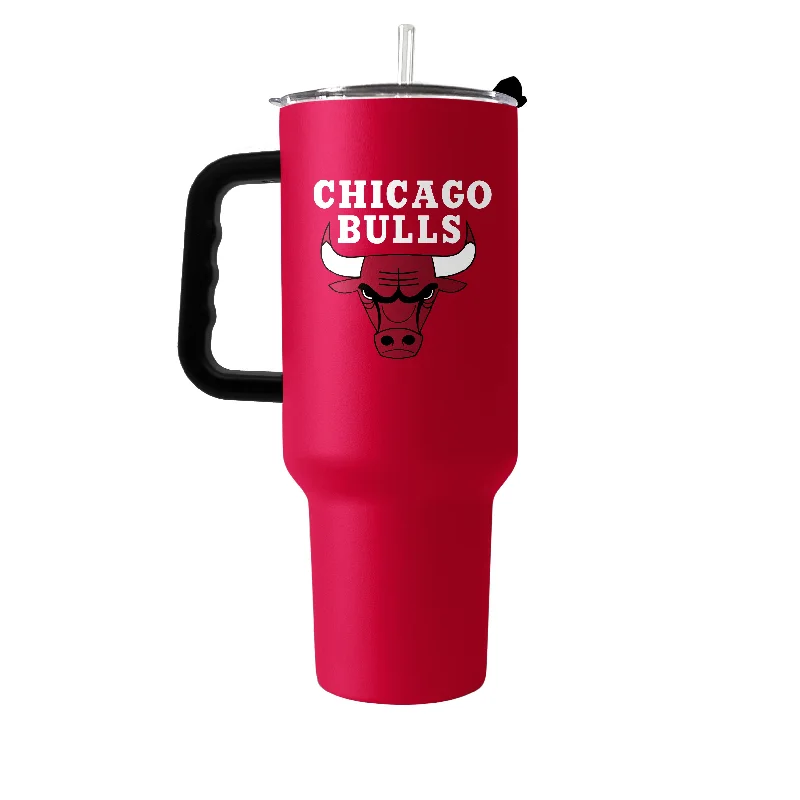 Latte Team Mug-Chicago Bulls 40oz Flipside Powder Coat Tumbler