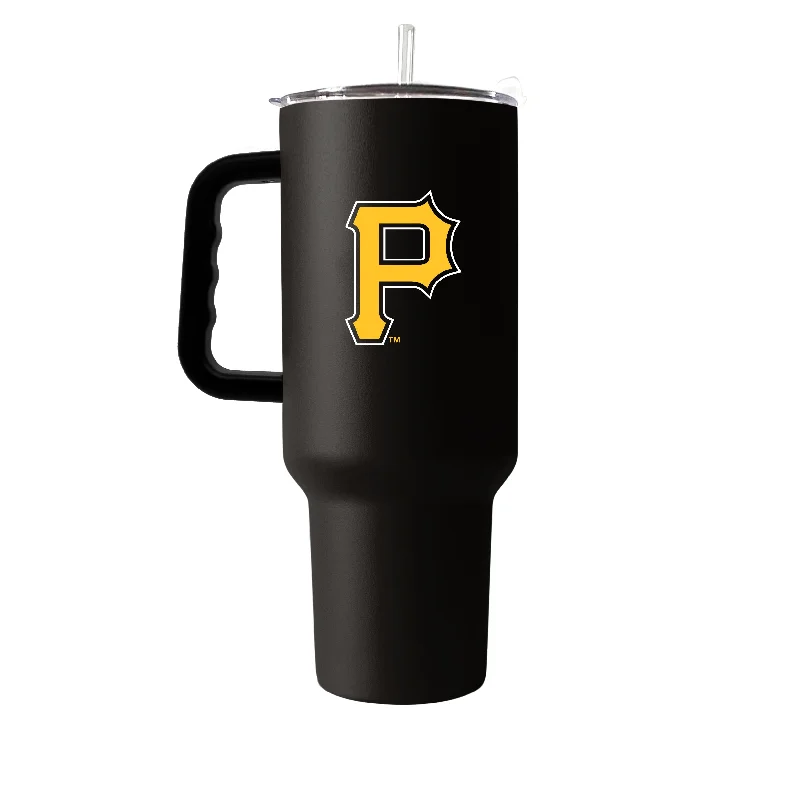 Quote Team Mug-Pittsburgh Pirates 40oz Flipside Powder Coat Tumbler