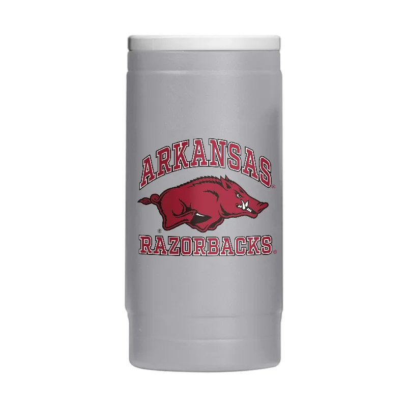 College Team Mug-Arkansas 12oz Athletic Powder Coat Slim Can Coolie