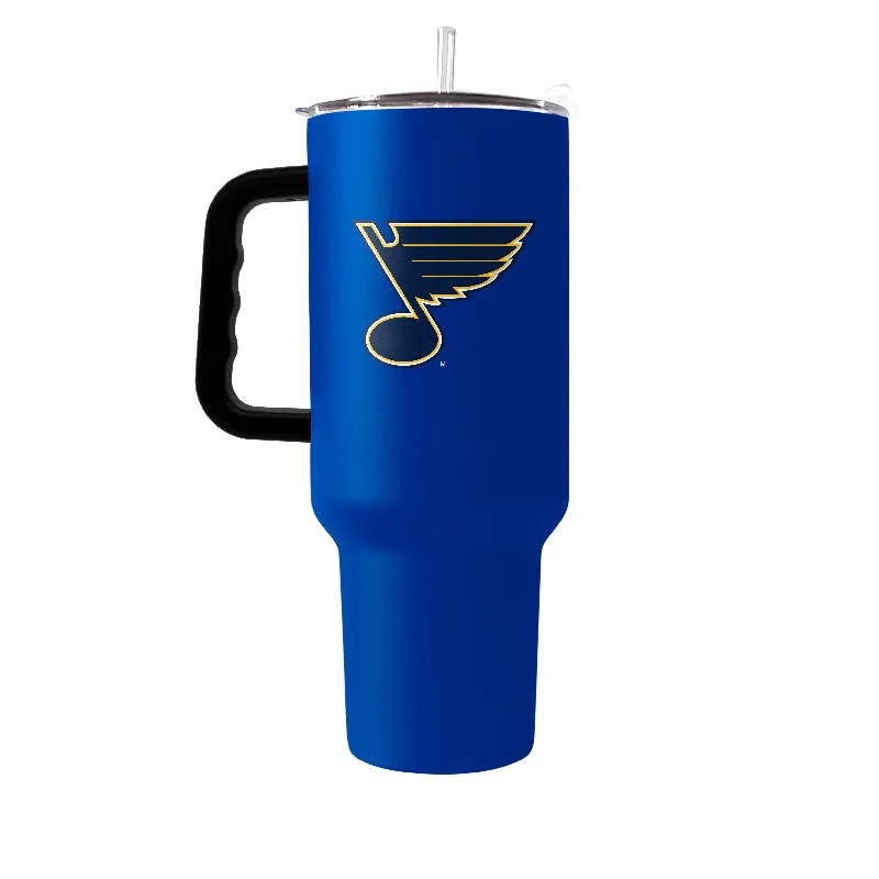 Minimalist Team Mug-St Louis Blues 40oz Flipside Powder Coat Tumbler