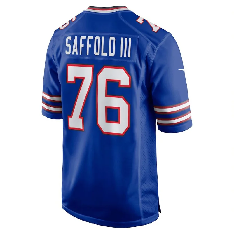 Football Jersey With Unbeatable Quality-B.Bills #76 Rodger Saffold Royal Game Jersey American Stitched Football Jerseys