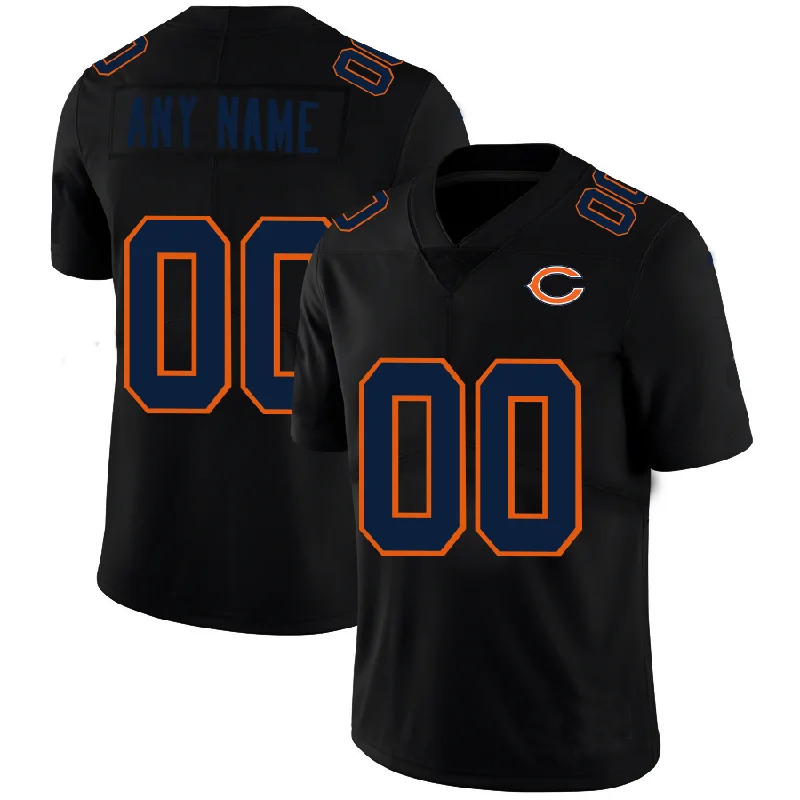 Football Jersey With Sporty Vibes-Custom C.Bear Football Jerseys Black American Stitched Name And Number Size S to 6XL Christmas Birthday Gift