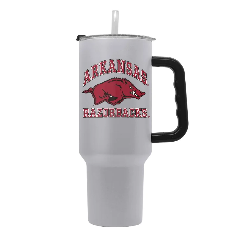 Stadium Team Mug-Arkansas 40oz Athletic Powder Coat Tumbler