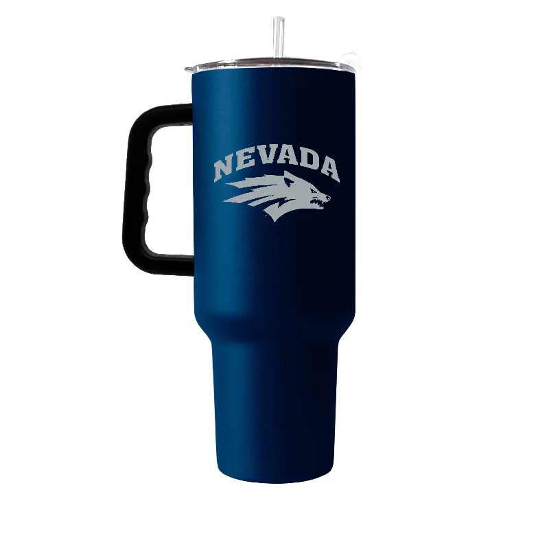 Stadium Team Mug-Nevada 40oz Flipside Powder Coat Tumbler