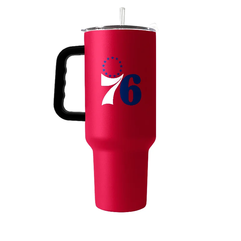 Heat Sensitive Team Mug-Philadelphia 76ers 40oz Flipside Powder Coat Tumbler