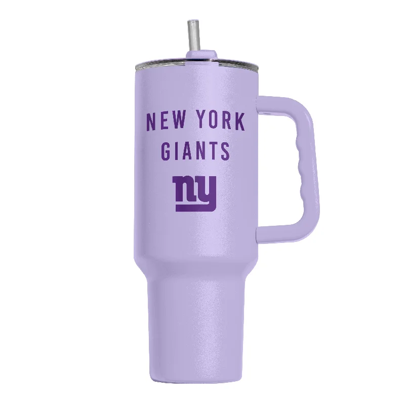 Minimalist Team Mug-New York Giants 40oz Tonal Lavender Powder Coat Tumbler