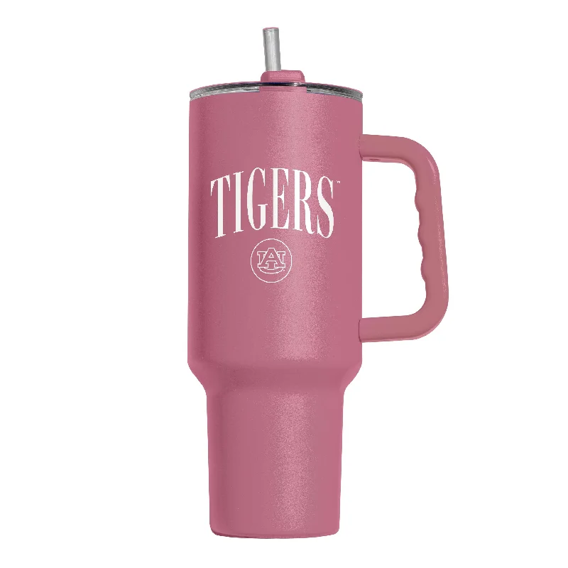 Fantasy League Team Mug-Auburn 40oz Cinch Berry Powder Coat Tumbler