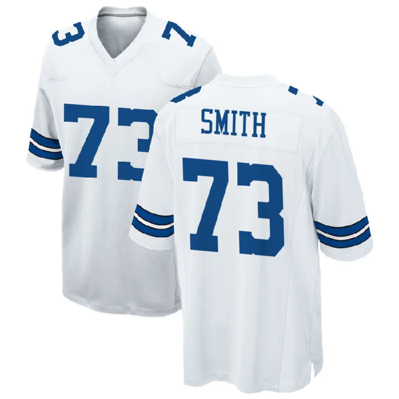 Embroidered Football Jersey-D.Cowboy New Number White #73 Tyler Smith  Jerseys Football Jersey