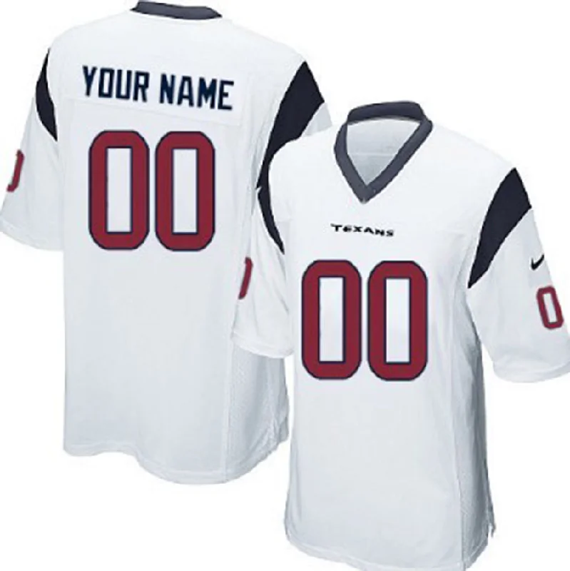 Football Jersey With Relaxed Fit-Custom H.Texans Game American Jerseys Stitched Football Jerseys