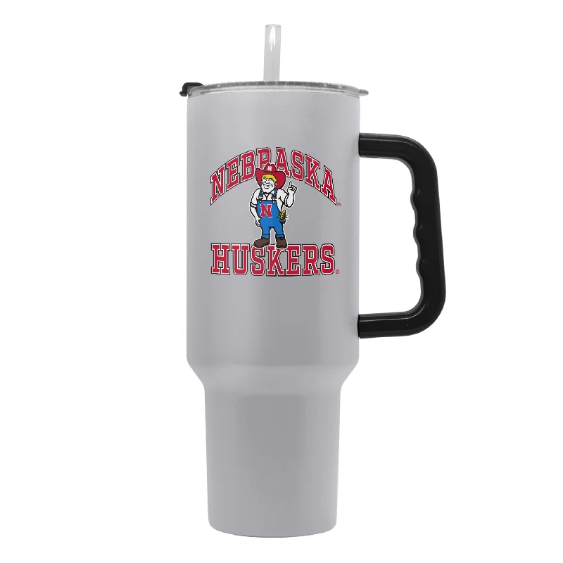 Birthday Team Mug-Nebraska 40oz Athletic Powder Coat Tumbler