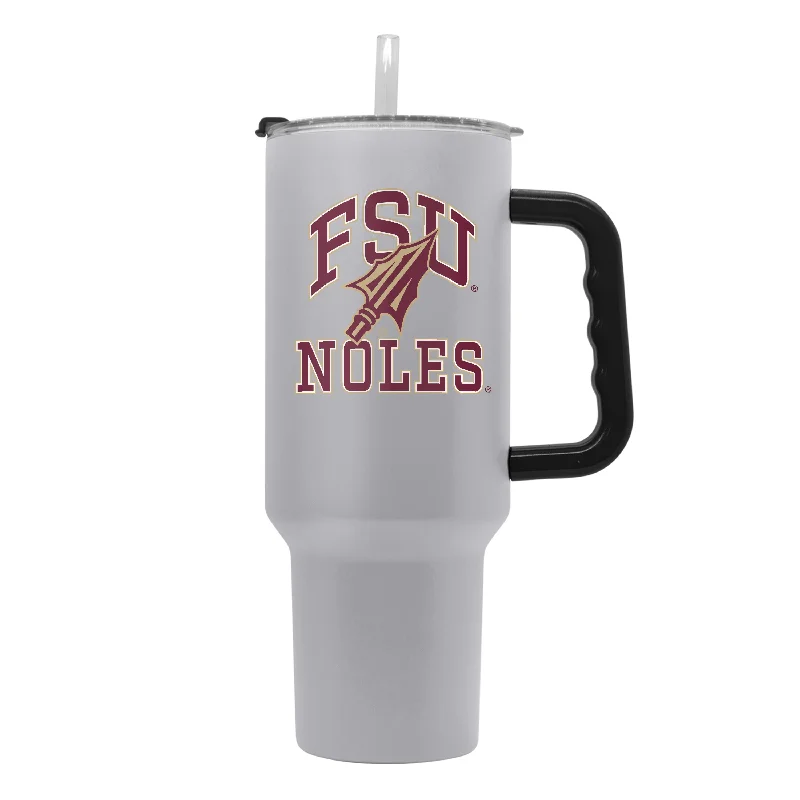 Branded Team Mug-Florida State 40oz Athletic Powder Coat Tumbler