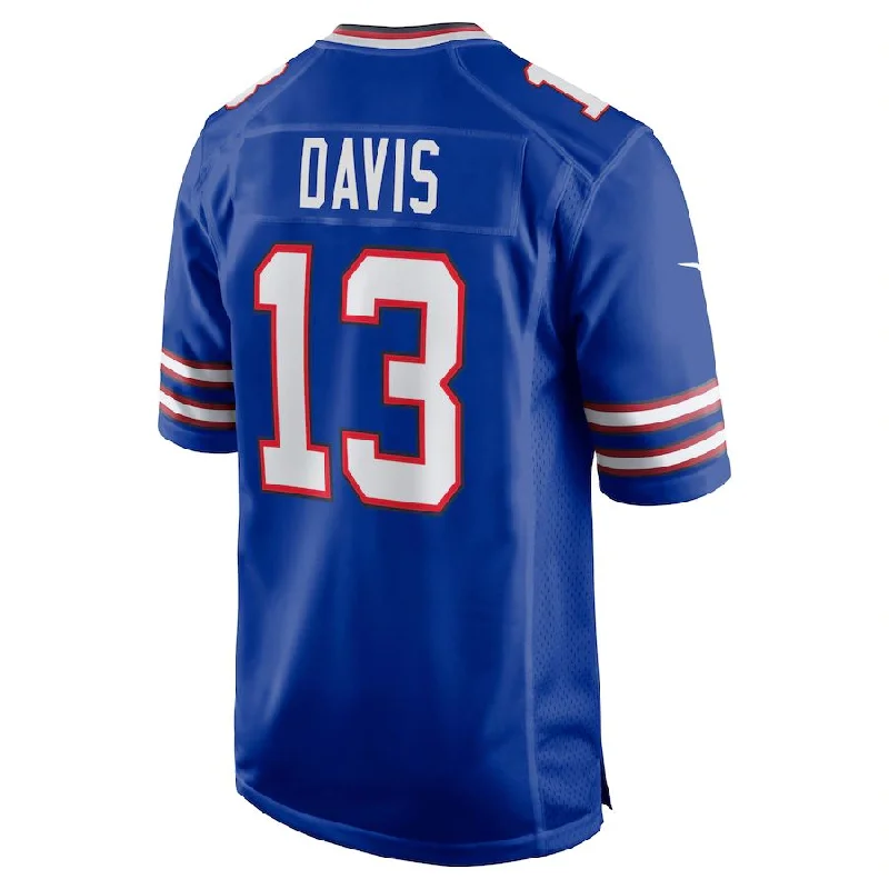 Lightweight Football Jersey-B.Bills #13 Gabriel Davis Royal Team Game Player Jersey American Stitched Football Jerseys