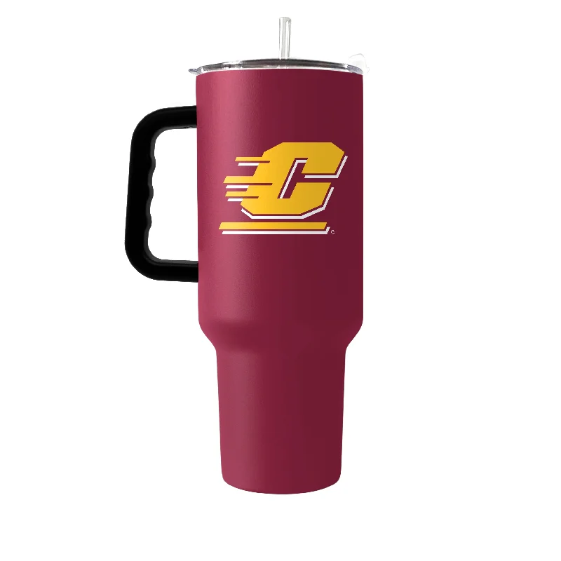 Game Day Team Mug-Central Michigan 40oz Flipside Powder Coat Tumbler