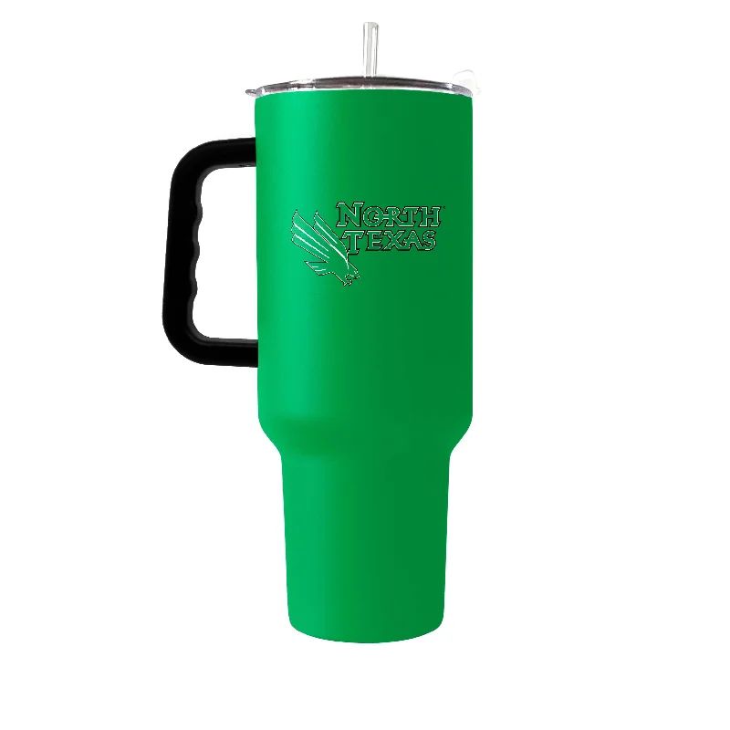 Finals Team Mug-North Texas 40oz Flipside Powder Coat Tumbler