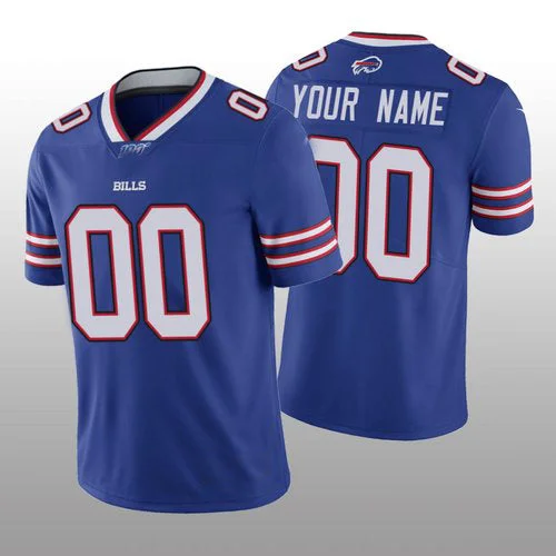 Special Edition Football Jersey-Custom B.Bills Royal Vapor Limited 100th Season Jersey Stitched Jersey Football Jerseys