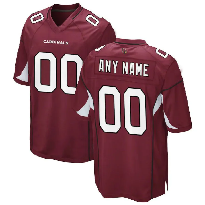 Football Jersey With Holographic Elements-Custom A.Cardinals Cardinal Game Jersey Stitched Football Jerseys