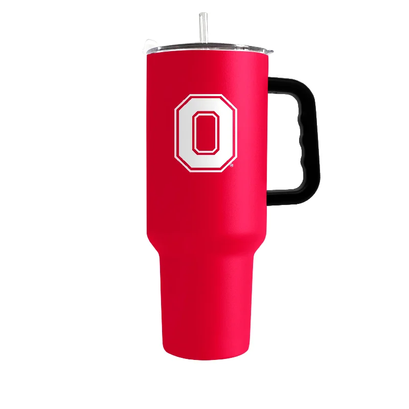 Training Camp Team Mug-Ohio State Our Honor Defend Shield 40oz Powder Coat Tumbler