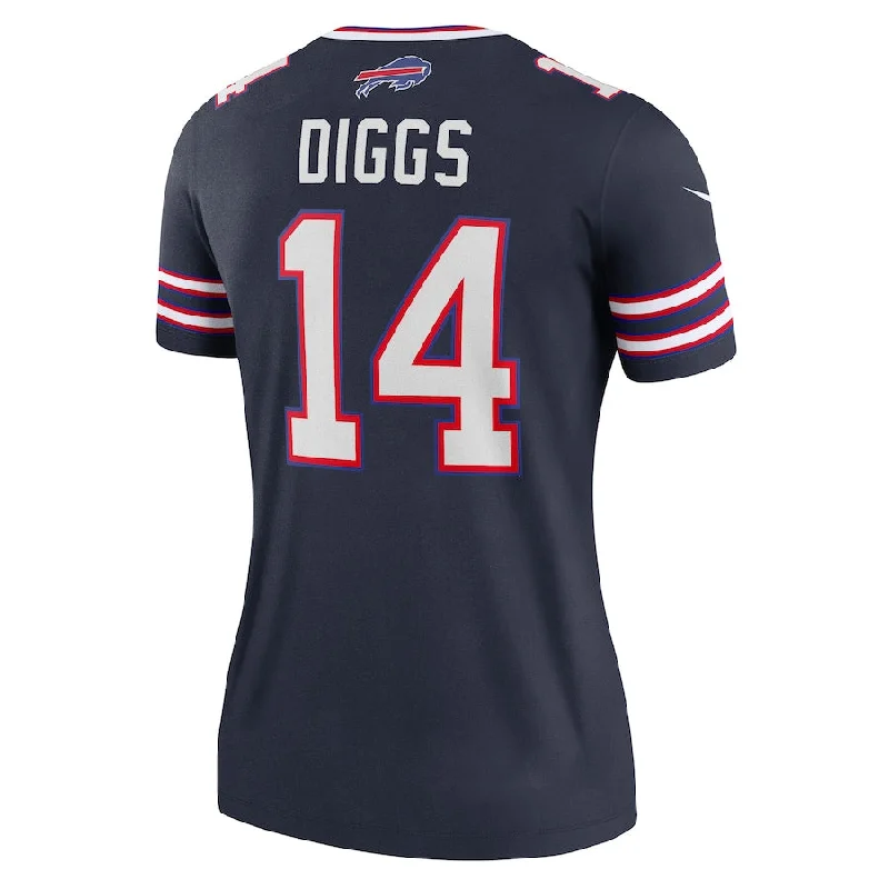 Football Jersey With High-End Appeal-B.Bills #14 Stefon Diggs Navy Inverted Legend Jersey American Stitched Football Jerseys