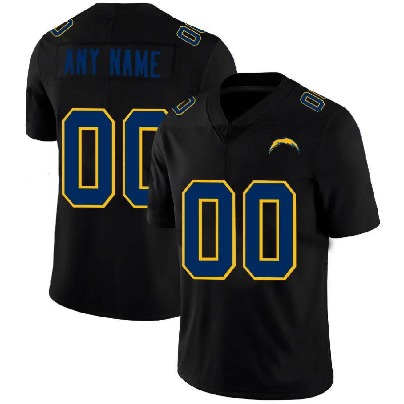 Football Jersey For Winter-Custom LA.Chargers Football Jerseys Black American Stitched Name And Number Size S to 6XL Christmas Birthday Gift