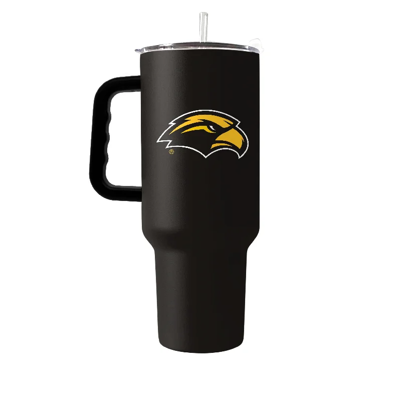 Sports Analyst Team Mug-Southern Mississippi 40oz Flipside Powder Coat Tumbler