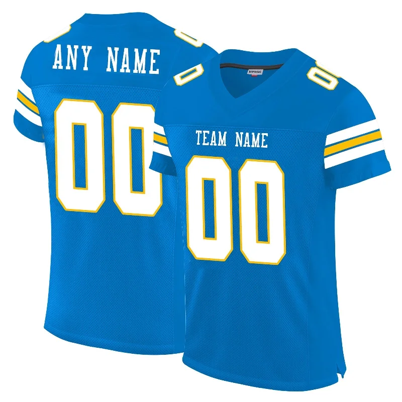 Football Jersey For Summer-Custom LA.Chargers Football Jerseys for Personalize Sports Shirt Design Stitched Name And Number Christmas Birthday Gift