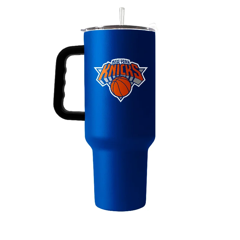 Plastic Team Mug-New York Knicks 40oz Flipside Powder Coat Tumbler