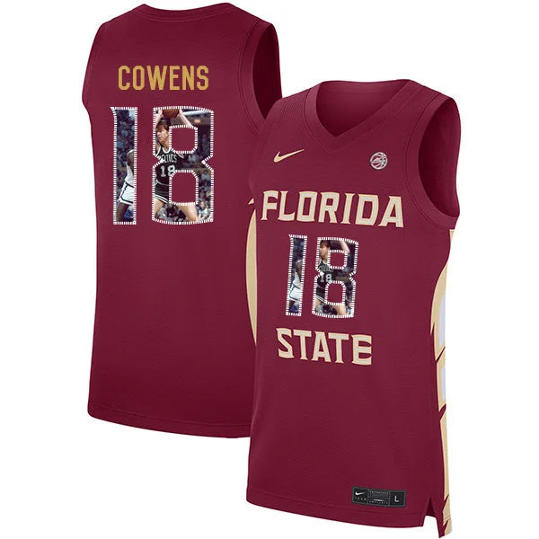 Classic Basketball Jersey-Florida State Seminoles 18 Dave Cowens Red Basketball College Fashion Basketball Jersey