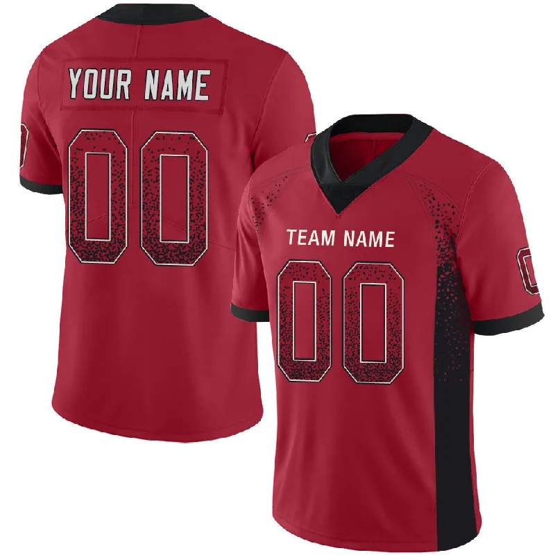 Football Jersey With Unique Features-Custom A.Falcon Men's Fashion American Red Vapor Limited Stitched Football Jersey