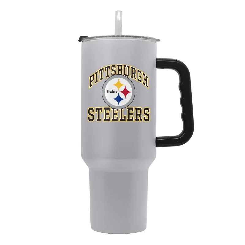 Supporter Team Mug-Pittsburgh Steelers 40oz Athletic Powder Coat Tumbler