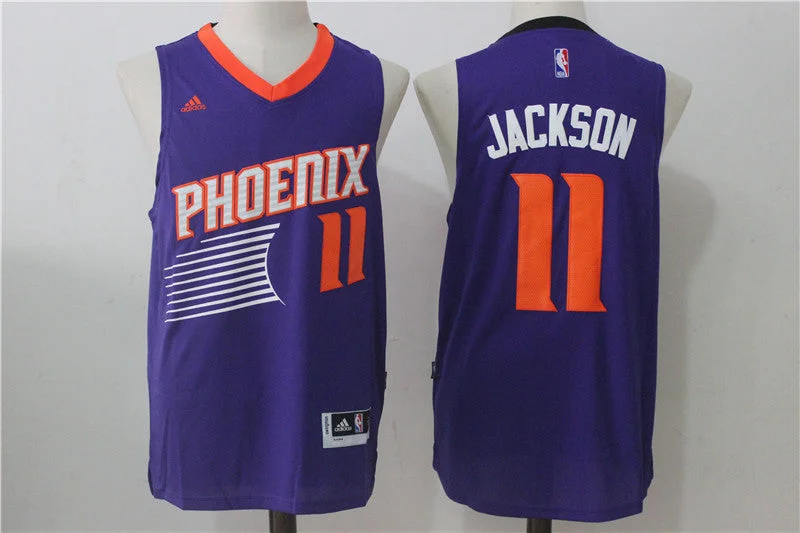 Basketball Jersey With Exceptional Craftsmanship-Suns 11 Josh Jackson Purple Swingman Basketball Jersey