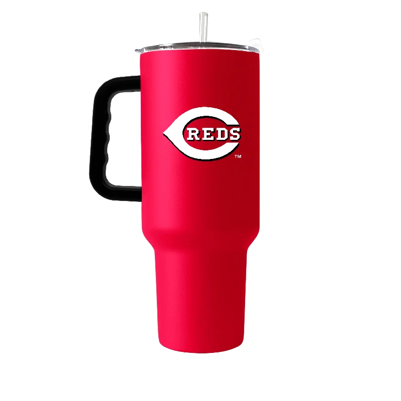 Movie Team Mug-Cincinnati Reds 40oz Flipside Powder Coat Tumbler