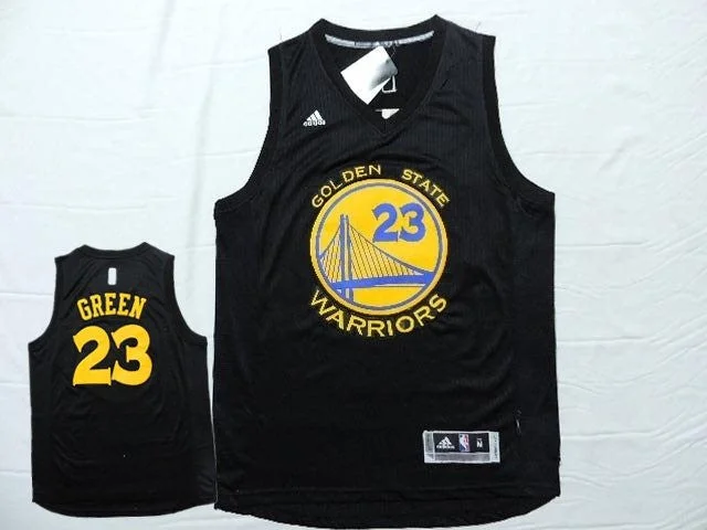 Basketball Jersey With Unbeatable Quality-Warriors 23 Green Black New Revolution 30 Basketball Jersey