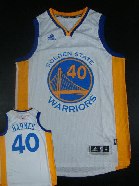 Basketball Jersey For Streetball-Warriors 40 Barnes White New Revolution 30 Basketball Jersey