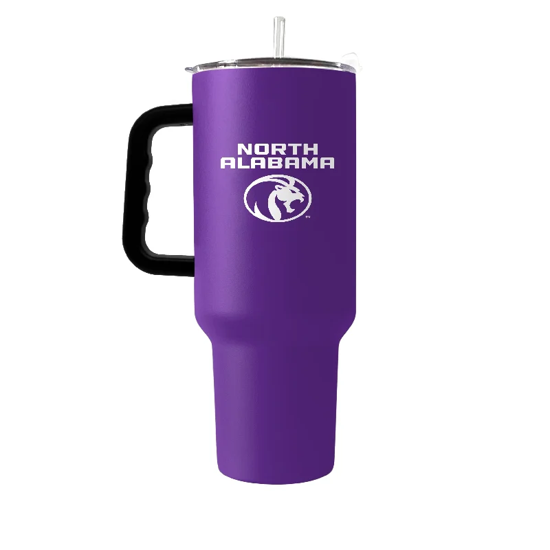 Branded Team Mug-North Alabama 40oz Flipside Powder Coat Tumbler