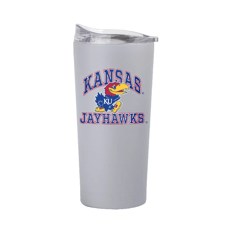 Office Desk Team Mug-Kansas 20oz Athletic Powder Coat Tumbler