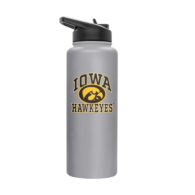 Secret Santa Team Mug-Iowa 34oz Athletic Quencher Bottle