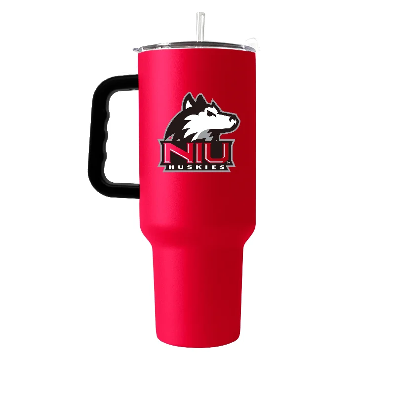 Regular Season Team Mug-Northern Illinois 40oz Flipside Powder Coat Tumbler