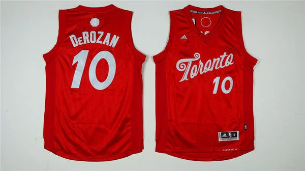 Alternate Basketball Jersey-Raptors 10 DeMar DeRozan Red 2016 Christmas Day Swingman Basketball Jersey