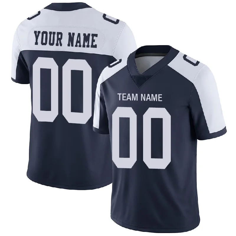 Game Day Football Jersey-Custom D.Cowboys American Men's Youth And Women Stitched Navy Football Jerseys Personalize Birthday Gifts Jerseys