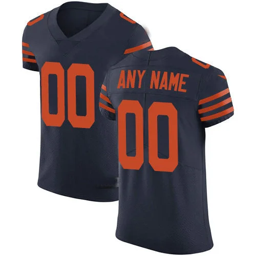 Football Jersey For Halloween-Custom C.Bears Navy Blue Alternate Vapor Untouchable Custom Elite Jersey Stitched Jersey Football Jerseys