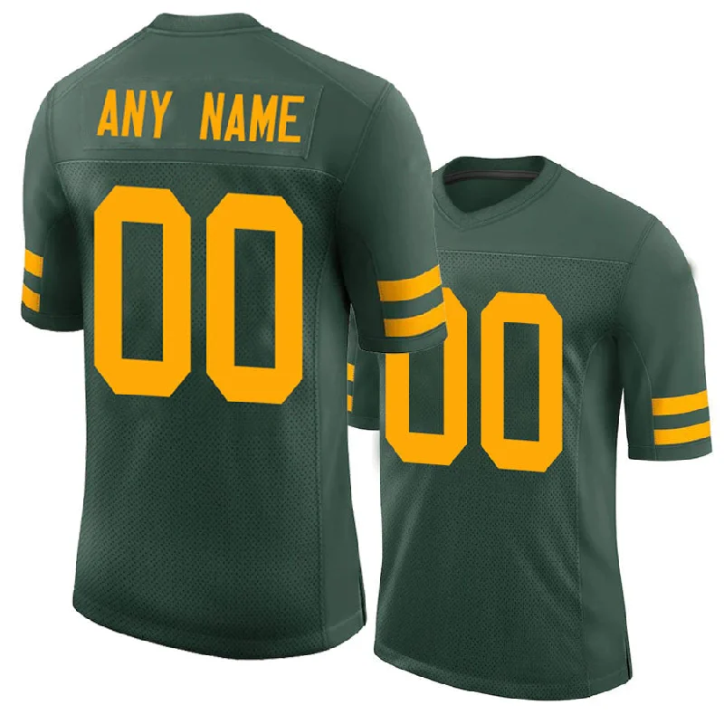 Football Jersey With State Name-Custom GB.Packers Football Jerseys 2022 Green Stitched Name And Number Size S to 6XL Christmas Birthday Gift