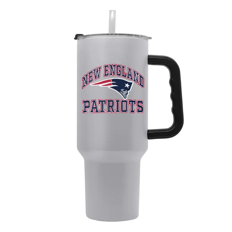 Baseball Dugout Team Mug-New England Patriots 40oz Athletic Powder Coat Tumbler