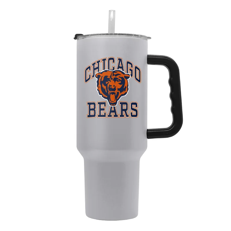 Tournament Team Mug-Chicago Bears 40oz Athletic Powder Coat Tumbler